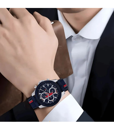 Reloj Hombre Correa Caucho Clark Tommy Hilfiger - 1792083