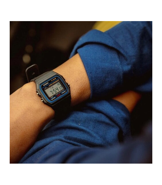 Reloj Resistente Vintage Clásico F91W Negro - F91 CASIO - F-91W-1YER