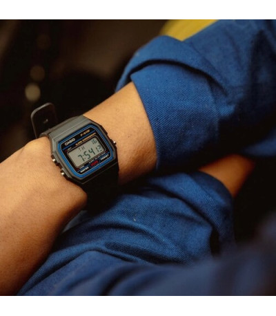 Reloj Resistente Vintage Clásico F91W Negro - F91 CASIO - F-91W-1YER