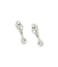 Pendientes Novia Pequeños Diseño Floral LINEARGENT - 17087-A