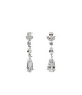 Pendientes Novia con Circonitas Talla Marquesa y Pera LINEARGENT - 19618-A