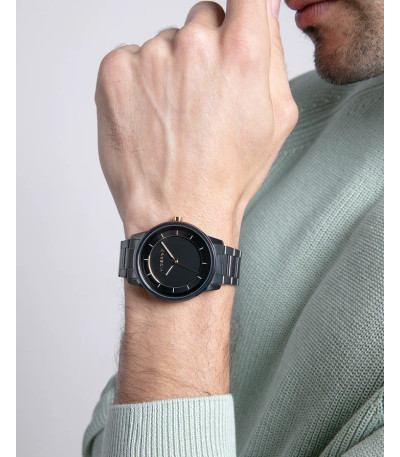 Reloj Hombre Acero IP Negro Gun Metal VICEROY - 401389-56