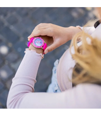 Reloj Infantil Barbie Rosa Analógico DISNEY - BDT9001