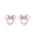 Pendientes Mini Minnie Mouse Lazo Lunares Acero DISNEY - ST0048P