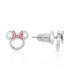 Pendientes Mini Minnie Mouse Lazo Lunares Acero DISNEY - ST0048P