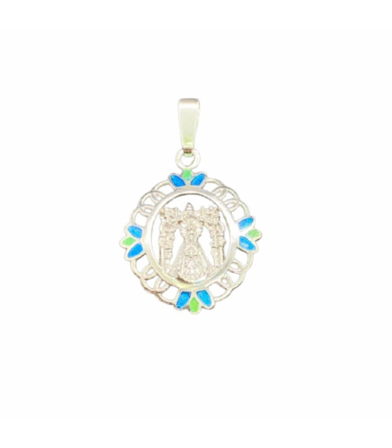 Medalla Orla Virgen Peñarroya Calada Pequeña TORRES JOYEROS - RH250523