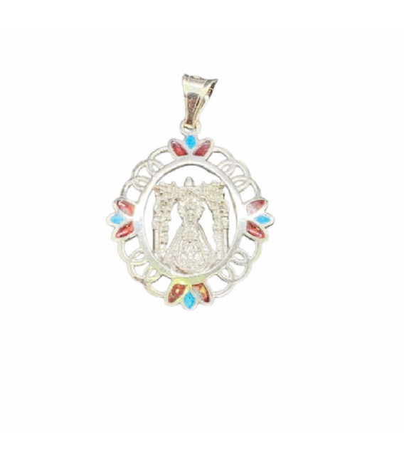 Medalla Orla Virgen Peñarroya Calada Mediana TORRES JOYEROS - RH250524