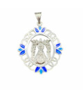 Medalla Orla Virgen Peñarroya Calada Grande TORRES JOYEROS - RH250525