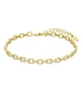 Pulsera Dorada Eslabones Circonitas Trendy LOTUS SILVER - LP3306-2/2