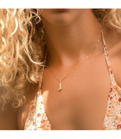 Colgante Higa con Puño de Oro Amarillo 18K de 17mm - HIGA GRANDE