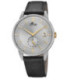 Reloj Hombre Minimalist Gris Correa Piel Negra LOTUS - 18361/1