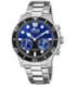 Reloj Hombre Acero Esfera Azul Degradado a Negro LOTUS HYBRID - 18800/3