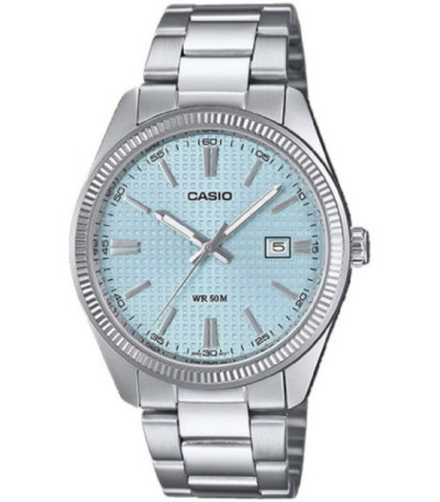Reloj Casio Esfera Azul Claro Unisex - MTP-1302PE-2AVEF