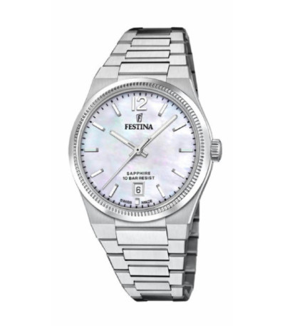 Reloj Mujer Rivé Esfera Nacarada Multicolor FESTINA SWISS MADE - F20052/1