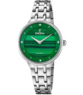Reloj Mademoiselle Esfera Verde Malaquita Festina - F20600/B