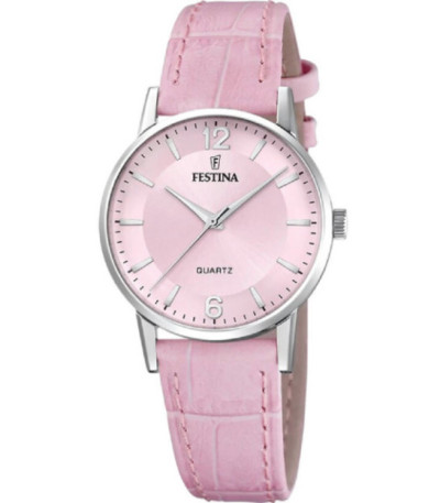 Reloj Mujer Acero Esfera y Correa Rosa Claro FESTINA - F20691/3