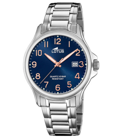 Reloj Hombre Esfera Azul Acero LOTUS - 18645/2