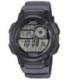 Reloj Redondo Digital Hora Mundial Collection Men Negro/Azul CASIO - AE-1000W-8AVEF