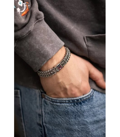 Pulsera Acero Doble Hombre TOMMY HILFIGER - 2790462