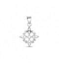 Colgante Nudo de Bruja en Plata 925 15mm - 9117352