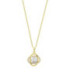 Collar Dorado con Perla Pure Essential LOTUS SILVER - LP3094-1/2