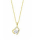 Collar Dorado con Corazón LOTUS SILVER - LP3106-1/4