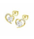 Pendientes Dorados de Corazón Mujer LOTUS SILVER - LP3106-4/4