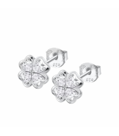 Pendientes Trébol Hojas Mujer LOTUS SILVER - LP3872-4/1