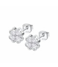 Pendientes Trébol Hojas Mujer LOTUS SILVER - LP3872-4/1