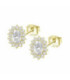 Pendientes Plata 925 Chapada Circonita Oval Blanca LOTUS SILVER - LP3459-4/7
