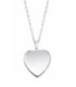 Collar Mujer Love Corazón Liso LOTUS SILVER - LP3876-1/1