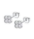 Pendientes Trébol Hojas Circonita Mujer LOTUS SILVER - LP3889-4/3