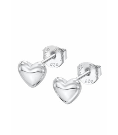 Pendientes Plata 925 Corazón liso LOTUS SILVER - LP3897-4/1