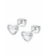 Pendientes Plata 925 Corazón liso LOTUS SILVER - LP3897-4/1