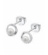 Pendientes Plata 925 Redondo con Perla LOTUS SILVER - LP3898-4/1