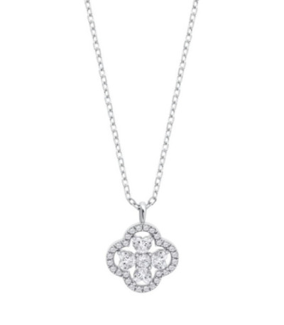 Collar Ramo de Flores LOTUS SILVER - LP3895-1/1
