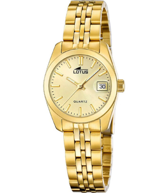 Reloj Mujer Freedom Dorado Esfera Champagne LOTUS - 18993/3