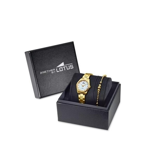 Reloj Mujer Dorado Esfera Nácar 2GETHER by LOTUS - 19007/1