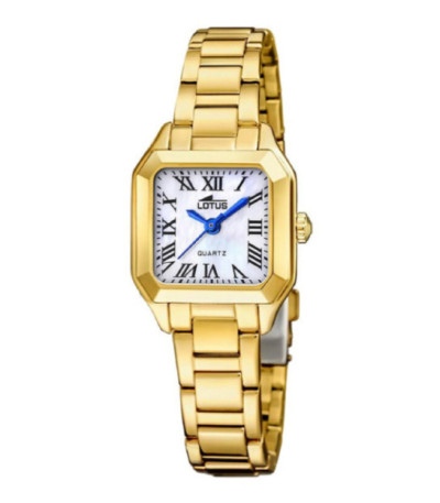 Reloj Mujer Dorado Cuadrado OLD MONEY Esfera Nácar LOTUS - 19037/2