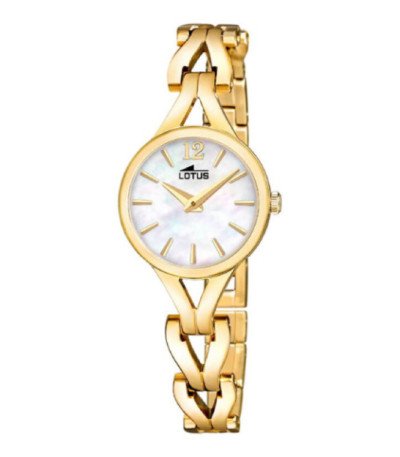 Reloj Mujer Dorado OLD MONEY Esfera Nácar LOTUS - 19023/1