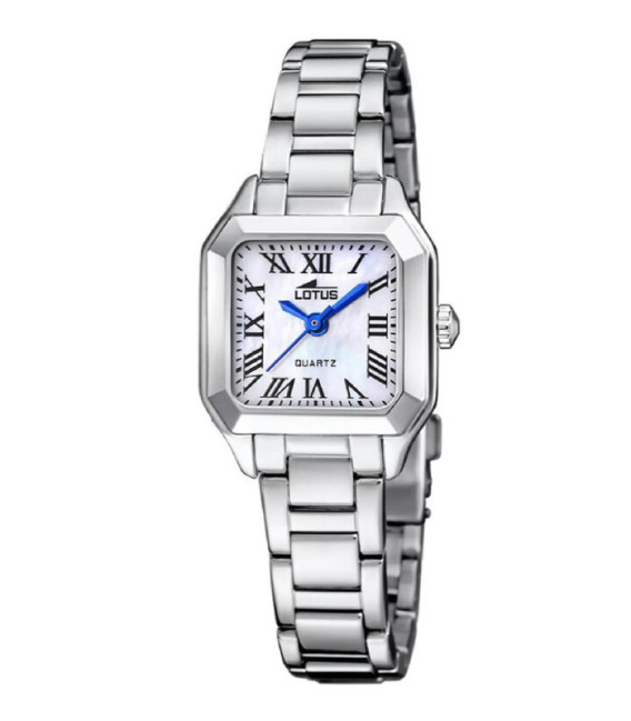 Reloj Mujer Cuadrado OLD MONEY Esfera Blanca LOTUS - 19034/2