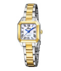 Reloj Mujer Bicolor Cuadrado OLD MONEY Esfera Nácar LOTUS - 19036/2