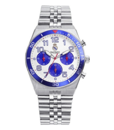 Reloj Hombre Crono Esfera Blanca Acero Real Madrid by VICEROY - 41171-05