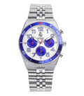Reloj Hombre Crono Esfera Blanca Acero Real Madrid by VICEROY - 41171-05