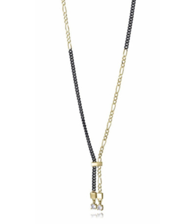 Collar Plata Dorado e IP Gris con Circonitas VICEROY JEWELS - 13249C100-35