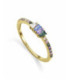 Anillo Plata Dorada Multicolor T14 VICEROY JEWELS - 15129A014-39