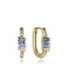 Aros Ovales Plata Dorada Multicolor VICEROY JEWELS - 15129E100-39