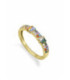 Anillo Plata Dorada Multicolor T12 VICEROY JEWELS - 15130A012-39