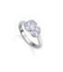 Anillo Plata Rodiada 2 Circonitas T14 VICEROY JEWELS - 2319A014-30