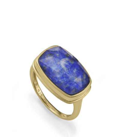 Anillo Plata Dorada Lapislazuli T14 VICEROY JEWELS - 2341A014-43